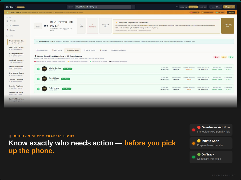 Software interface with a focus on task management or call tracking system.
